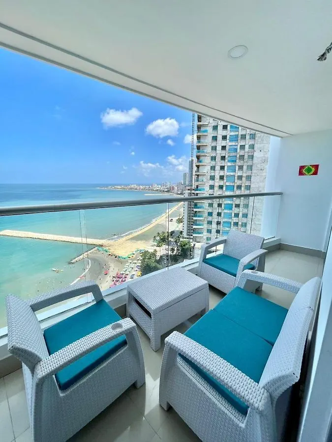 Apartamento Cartagena Con Vista Al Mar Colombia