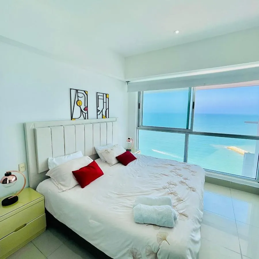 Apartamento Cartagena Con Vista Al Mar 0*,